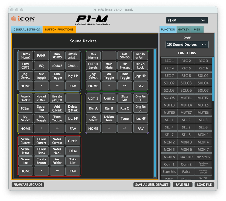 P1-M dashboard