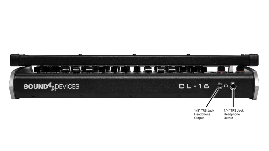 Front panel of CL-16