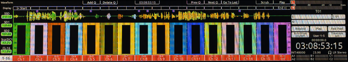 Waveform Display on LCD